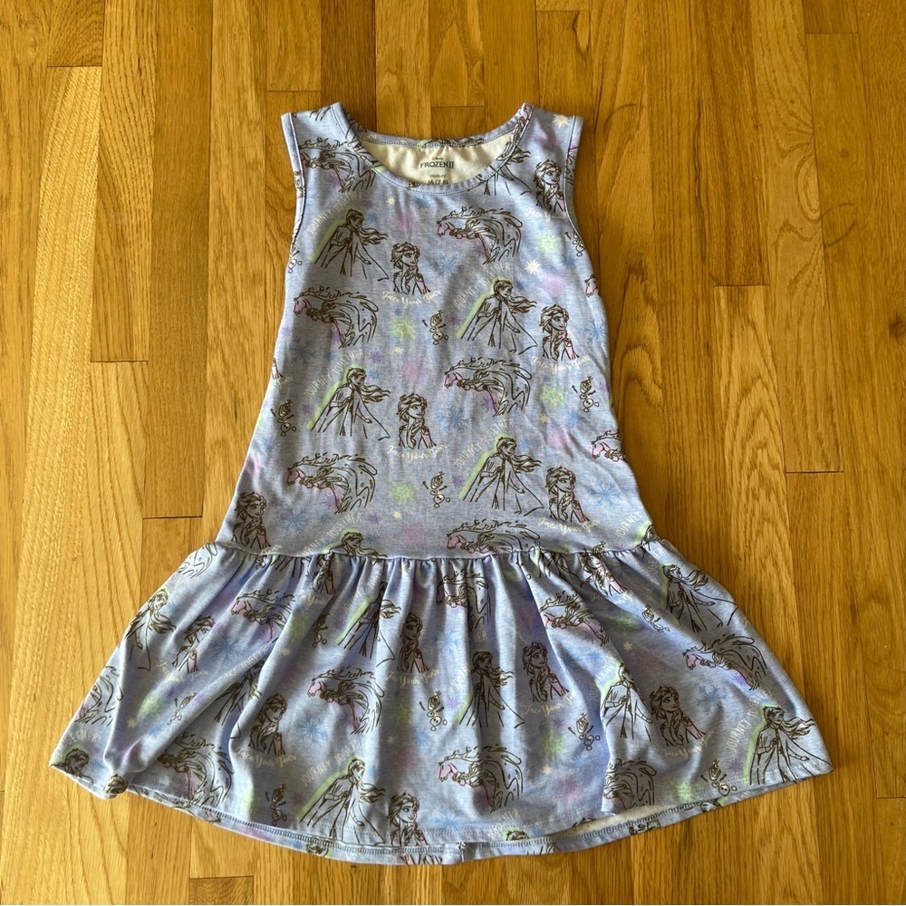 Disney Frozen II Elsa and Anna Dress Size M (7/8)